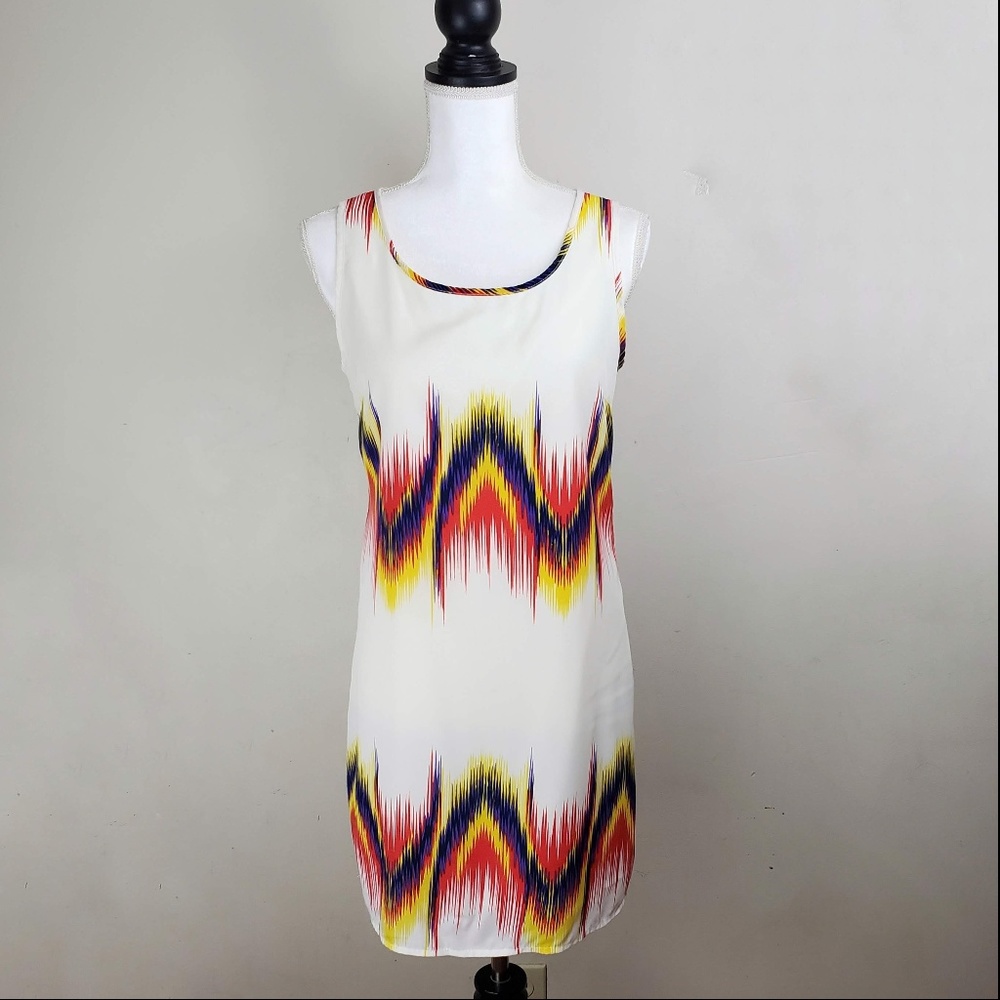Anthroplogie Peach Love Cream Ivory Sleeveless Dre - Picture 1 of 6